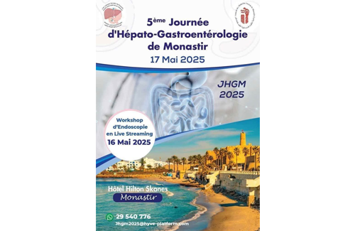 5<sup>ème</sup> Journée d’hépatogastroentérologie